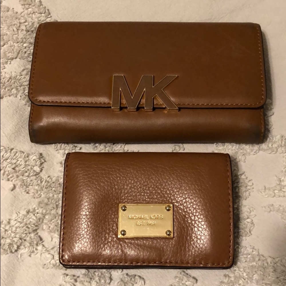 Two Michael Kors Wallets
